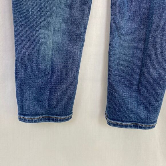 American Eagle Super Stretch Jegging Jeans 2 Regular 28x28 Dark Distressed AEO - Picture 4 of 12